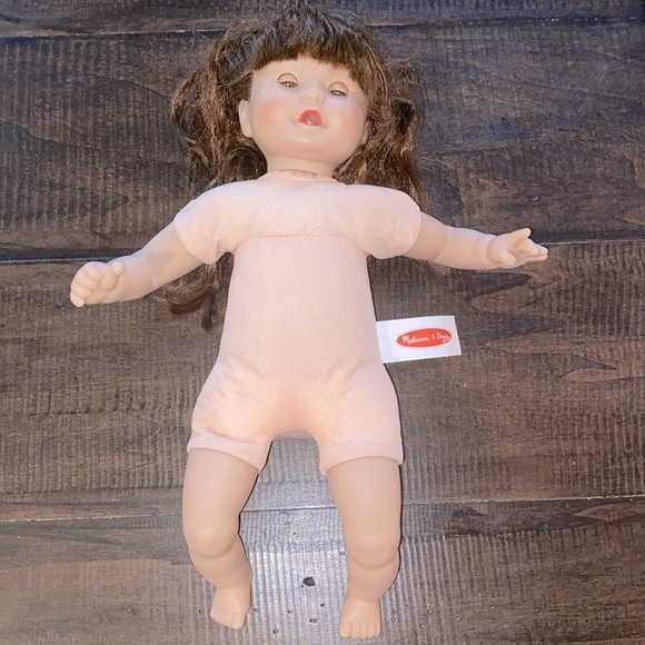Melissa and Doug brunette doll - Picture 2 of 4